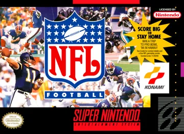 NFL Football (USA) box cover front